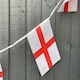 image 5 of St. George Bunting (10m, 30 Flags) Multi
