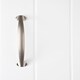 image 4 of Elegant Brands Salcombe Upright Bread Bin and Kitchen Corner Cabinet in White White