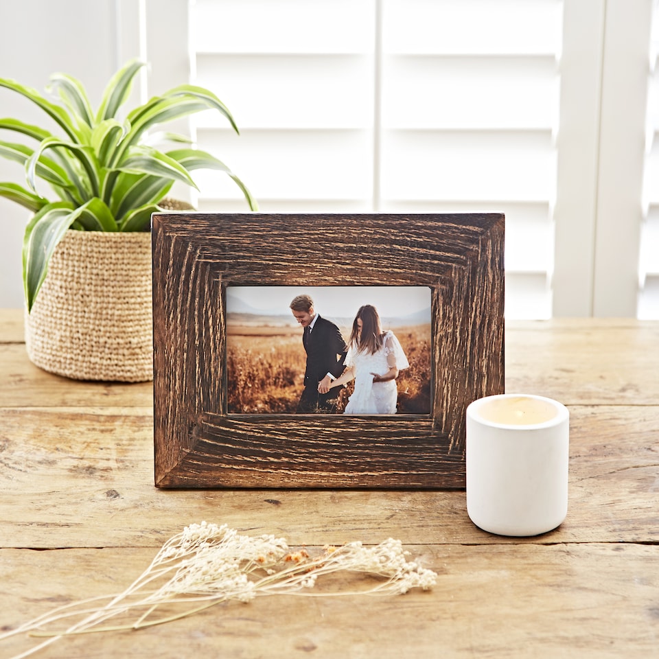 image 1 of Natural Mango Wood Photo Frame
