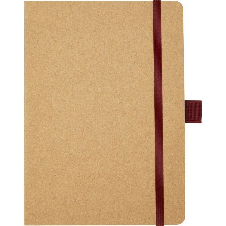 image 1 of Berk Recycled Paper Notebook - Red - One Size
