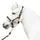 image 2 of Coldstream Langlee Luxury Horse Headcollar and Leadrope - Navy - Full