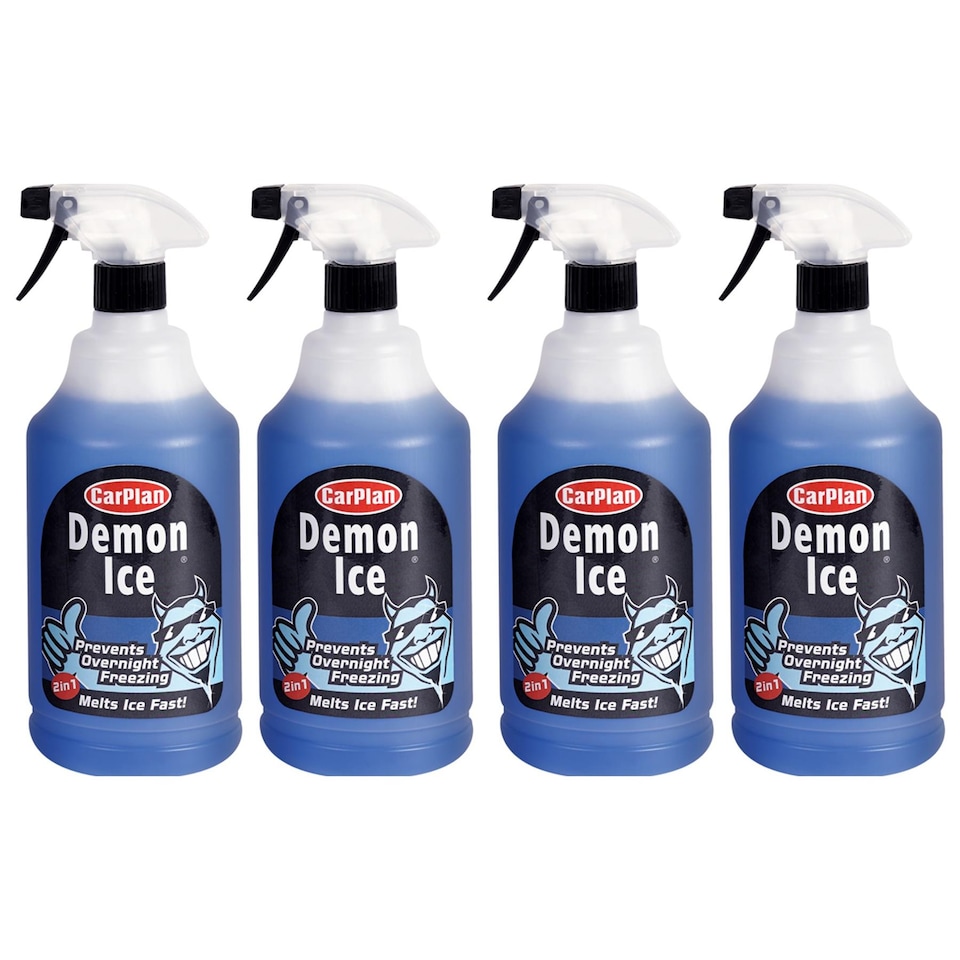image 1 of Carplan Windscreen De Icer Pre Icer Prevents Freezing Trigger Spray 1L x4