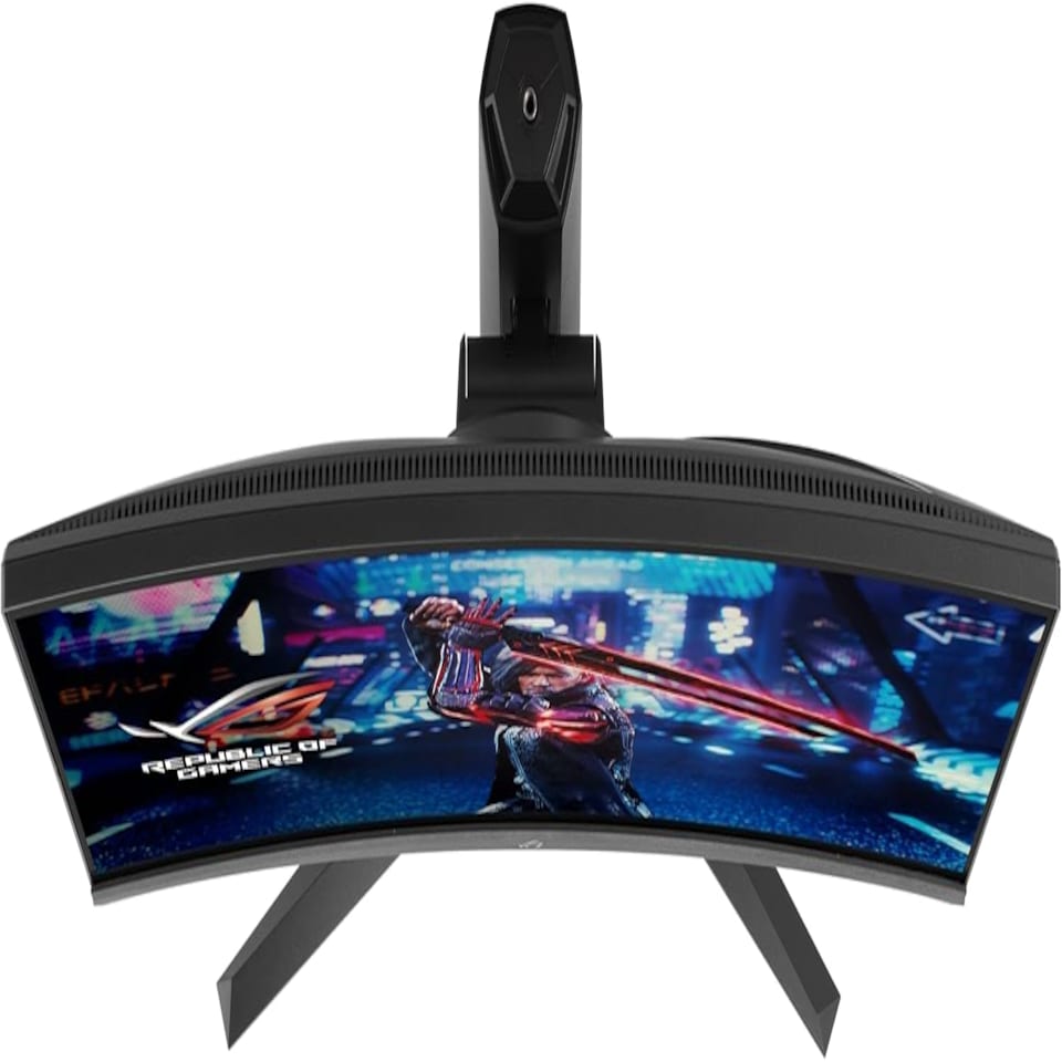 image 1 of ASUS ROG Swift XG27AQV 27" 2560 x 1440 Wide Quad HD IPS 170Hz FreeSync Premium 1ms Curved Gaming Monitor