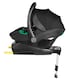 image 4 of Cosmo Travel System & Stratus (Black) - Birth to 22kg (Approx. 4 Years). Convertible Seat, UPF 50+ Hood, Footwarmer, Apron, Raincover, Changing Bag & Mat