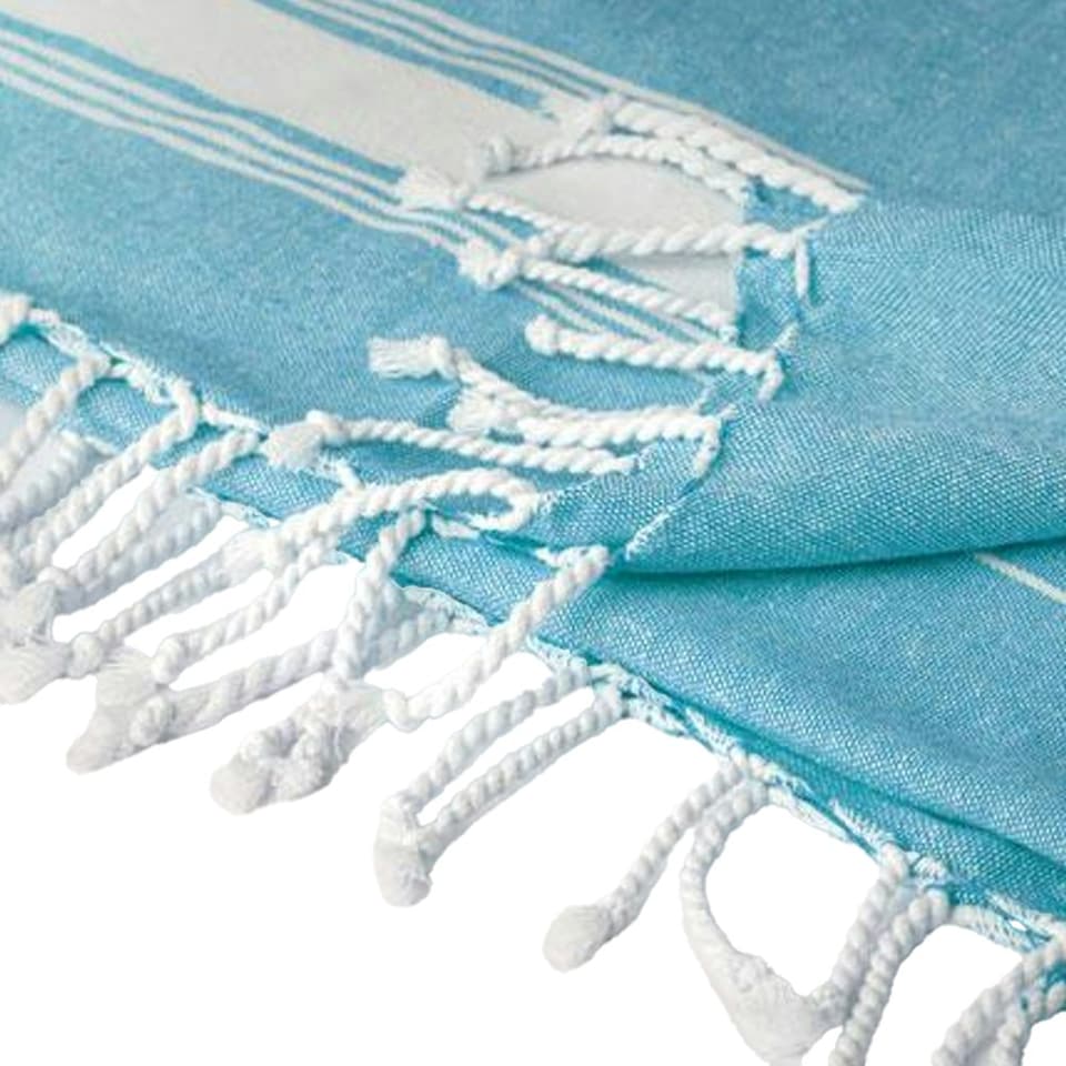 image 1 of MidOcean Malibu Beach Towel - Turquoise - One Size Blue | One size