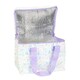 image 3 of Something Different Ditsy Floral Lunch Bag - Lilac/Pink/Green - One Size