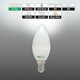 image 2 of BELL Lighting E14 Edison Screw LED Candle 4.7W Energy Saving Light Bulb | White | Cool White - 4000k | 6