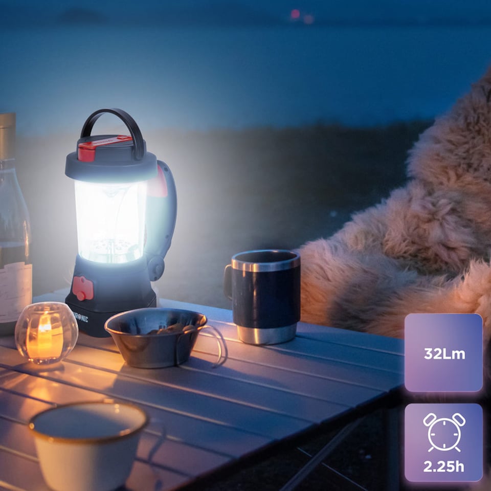 image 1 of Duronic Hurricane Rechargeable LED Torch Lantern