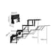 image 2 of Skylos Pet Stairs Dog Ramp Foldable 4 Steps Height Adjustable Portable for Car
