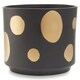 image 1 of Interiors by Premier Big Garden Pot, Ceramic Planter for Indoor Plants & Home Décor, Indoor Plants pot, Large Flower and Plant Pot Black