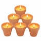 image 8 of Citronella Scented Candles Bug Mosquito Fly Repellent Indoor Garden Wax | Yellow | Set of 6 | 6
