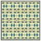 image 3 of Psychedelic geometric pattern (Picutre Frame) Black | XL