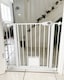 image 9 of Bettacare Pet Gate with Lockable Cat Flap, 75cm - 83cm, White, 75cm in Height, Dog Safety Barrier with Cat Flap | White