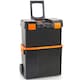 image 1 of VonHaus Large Toolbox with Wheels & Stackable Boxes