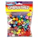 image 2 of Pack of 100g Assorted Coloured Wooden Beads by Crafty Bitz