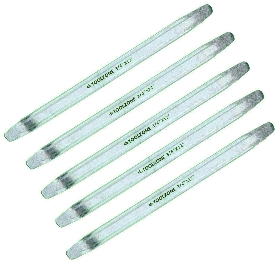 image 1 of 12" Tyre Lever Pry Bar Remover Removal Tool for Motorbikes Bikes Cars 5pc