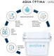 image 7 of Oria Water Filter Jug & 6 Evolve Filter Cartridges, 2.8L, White - Aqua Optima by Laica