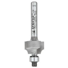 Trend 46/118 x 1/4 TCT Bearing Guided Ovolo & Round Over 3mm Radius