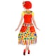 image 2 of Womens Fridoline the Clown Costume | Red | red | 1