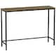 image 1 of Vida Designs Brooklyn Console Table Hallway Shelf, Dark Wood