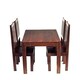 image 2 of Poko Dark Mango Dining Table Small 4ft (120cm)