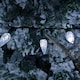 image 5 of 640 LED 16m Premier Christmas Outdoor 8 Function Icicle Lights in Blue & White