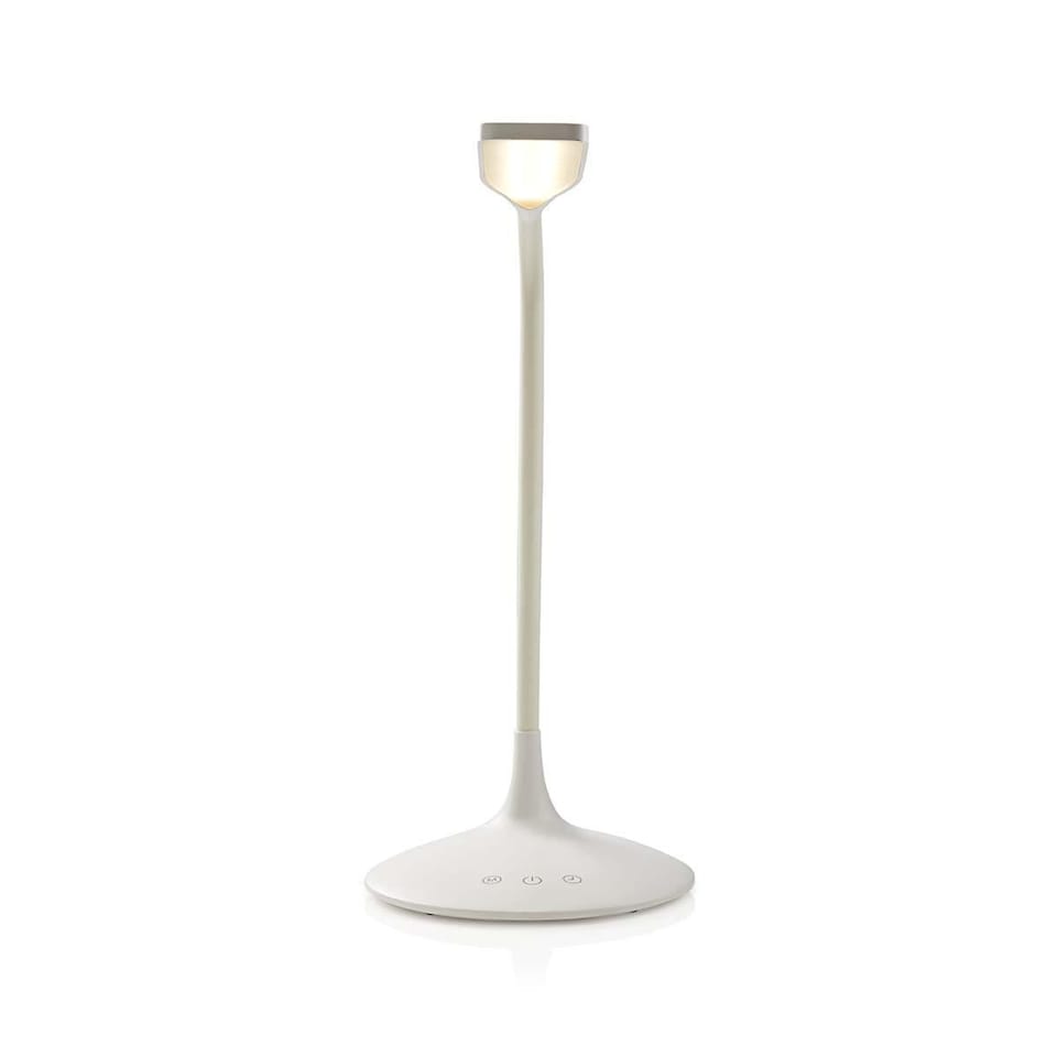image 1 of Nedis LED Table / Bedside Desk Lamp Dimmable & USB Rechargeable with Touch Function - White