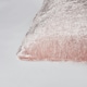 image 3 of BHS Crushed Velvet Cushion, Pink Pink | Blush
