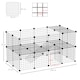 image 4 of PawHut DIY Pet Playpen 36 Panel for Rabbit Chinchilla Hedgehog