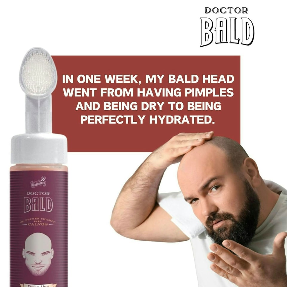 image 1 of Beardburys Doctor Bald Shampoo and Cleansing Lotion GIFT SET