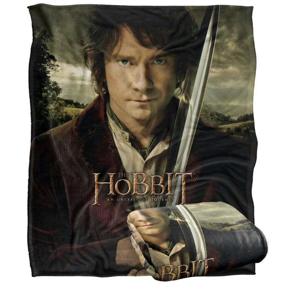 image 1 of The Hobbit Frodo Blanket - Multicoloured - One Size