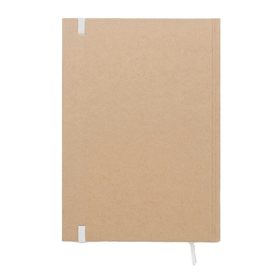 image 1 of MidOcean Musa Recycled A5 Notebook - White - 1.2cm x 22cm x 15.5cm