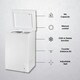 image 8 of Abode A99CF0E1W Chest Freezer 99L White Suitable for Garages & Outbuildings White