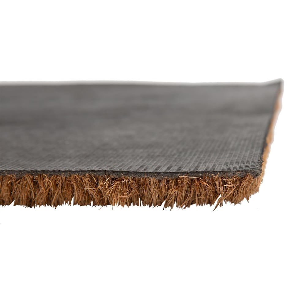 image 1 of Nicola Spring Coir Door Mat - 60 x 40cm - Banana Leaf