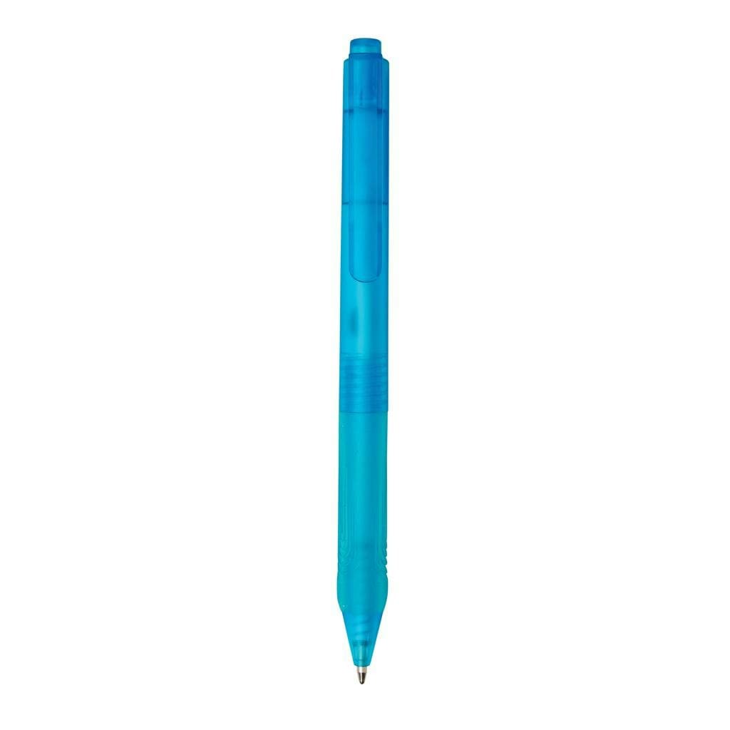 XD Collection X9 Frosted Pen - Blue - 14.3cm x 1.1cm