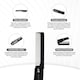 image 4 of Kobe Pro Pocket Grooming Comb