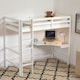 image 6 of Vida Designs Sydney Bunk Bed With Desk, 3ft Single Bed, White, 90 x 190cm