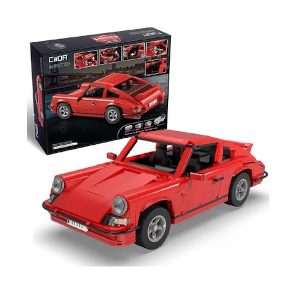 image 1 of CaDa Master Classic Red Sports Car 1429 Pieces