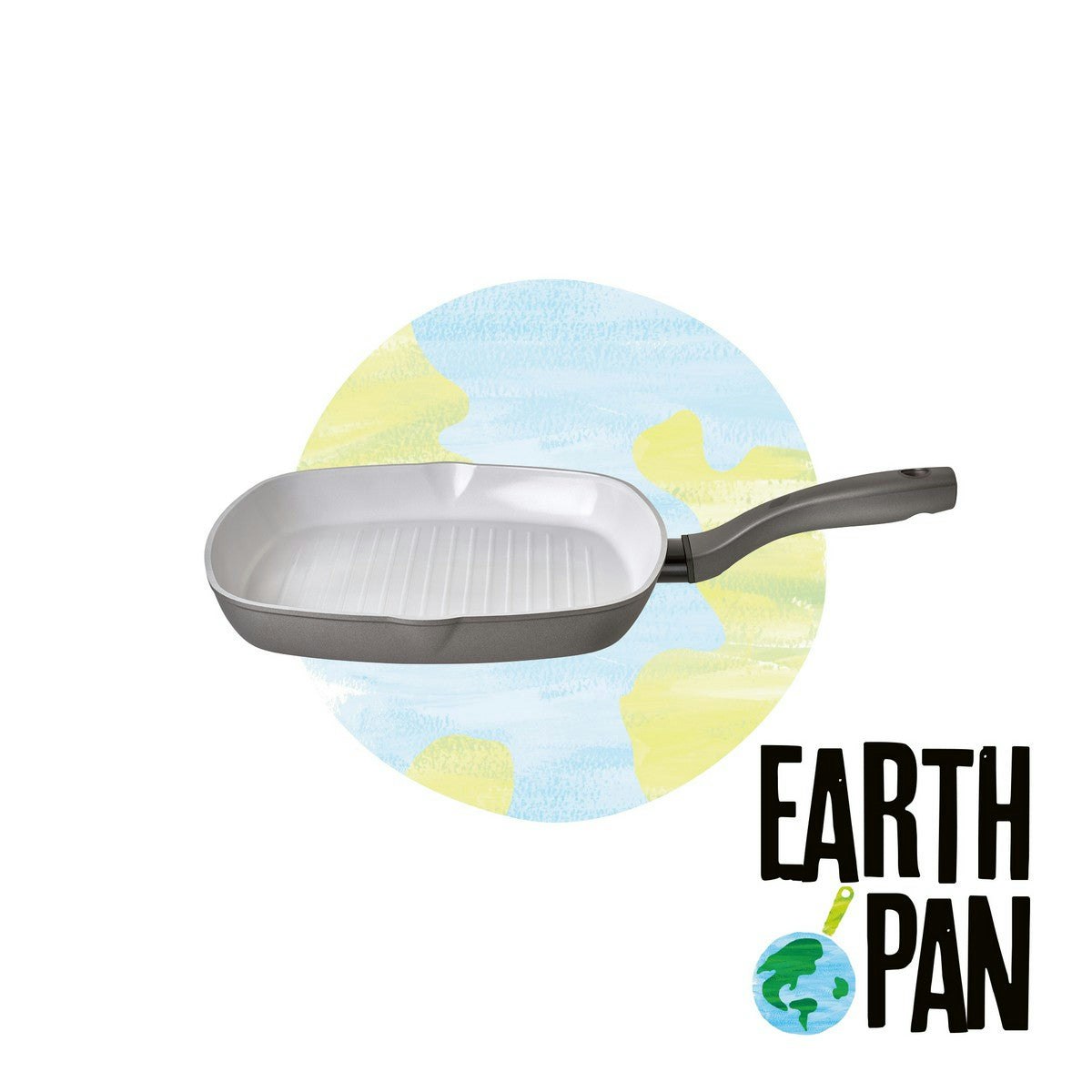 Prestige Earth Pan 28cm Ceramic Non-Stick Grill Pan
