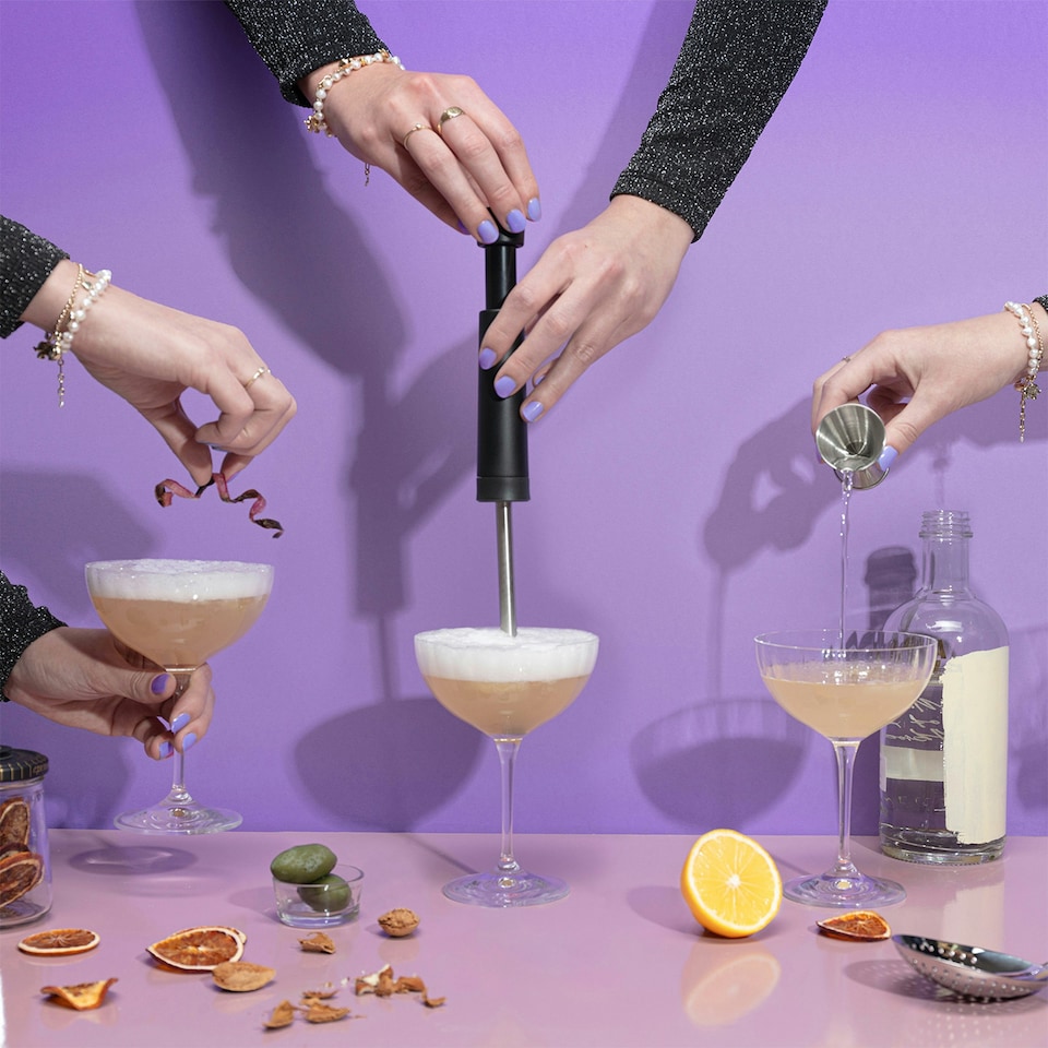 image 1 of Airtender Stainless Steel Wine Aerator