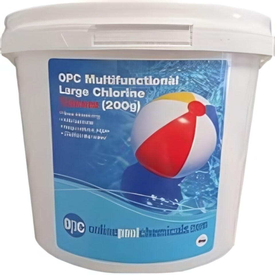 image 1 of OPC Multifunctional Large Chlorine Tablets (200g) 5kg