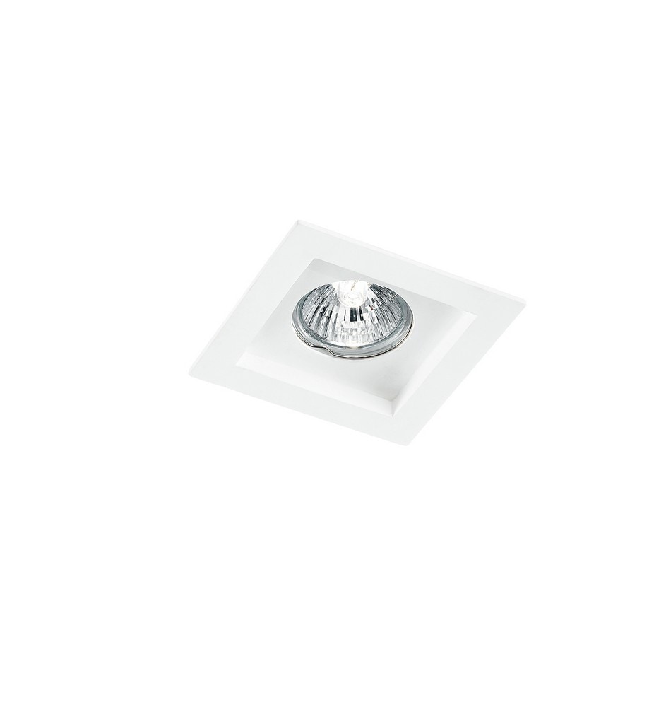 Netlighting PHANTOM Recessed Downlight White 10x10x4.9cm | Size: 10x10x4.9 cm