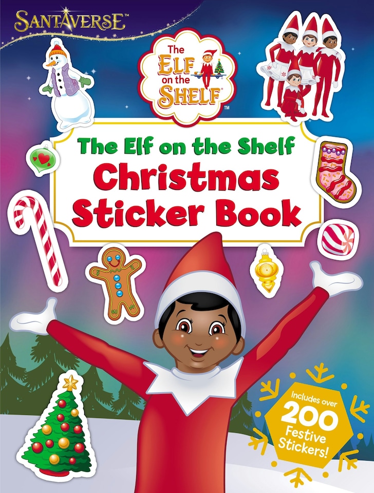 image 1 of The Elf On The Shelf - Christmas Sticker Book