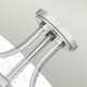 image 3 of Quoizel Hollister Bowl Semi Flush Ceiling Light Polished Nickel