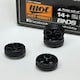 image 1 of BNDS Custom Wheel Parts Wheel and Tyre Set Gloss Black 1:64 MOT Hobby BC26401SBK