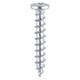 image 1 of Timco - Window Fabrication Screws - Friction Stay - Shallow Pan with Serrations - PH - Single Thread - Gimlet Point - Zinc (Size 4.8 x 25 - 1000 Pieces)
