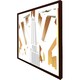 image 3 of Art deco skyscraper (Picture Frame) Grey | XL