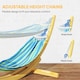 image 5 of Outsunny 3(m) Wooden Hammock Stand for Garden, Patio, Natural 