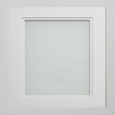 Frame Company Allington White Picture Frame 14x11 Inch with Double White Mount for 12x8 inch print (Overall Frame Size 396 x 319 mm)