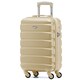 image 1 of Flight Knight Cabin Suitcase 55x35x20cm, Lightweight Carry On Bag - Over 100 Airlines- Ryanair, EasyJet, British Airways - Hand Luggage, ABS Hard Shell TSA Lock | Cream | Champagne | Cabin Bag